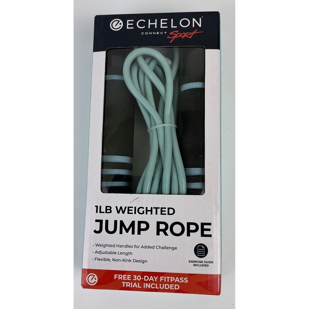 Echelon Connect Sport 1LB Weighted Adjustable Jump Rope‎ Fitness Exercise